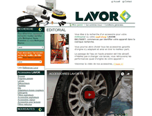 Tablet Screenshot of lavorwash-france.com